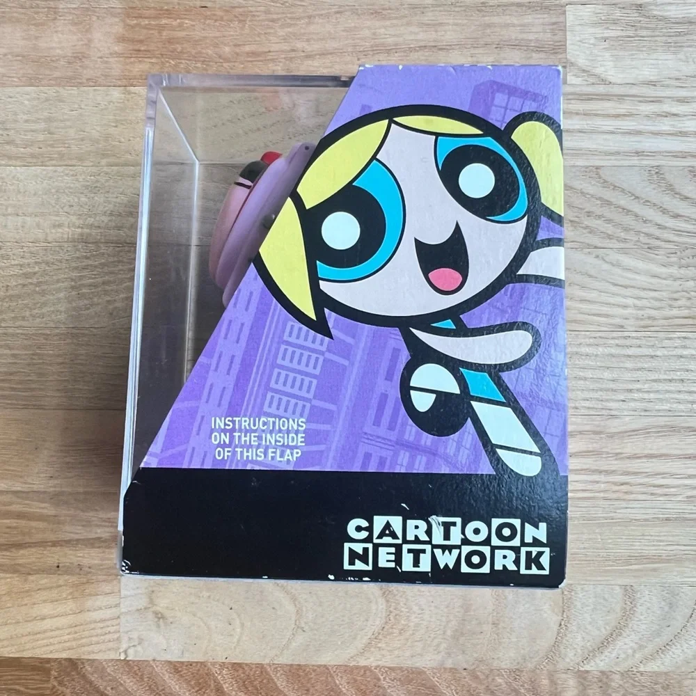 Vintage Cartoon Network the Powerpuff girls interchangeable heads digital watch